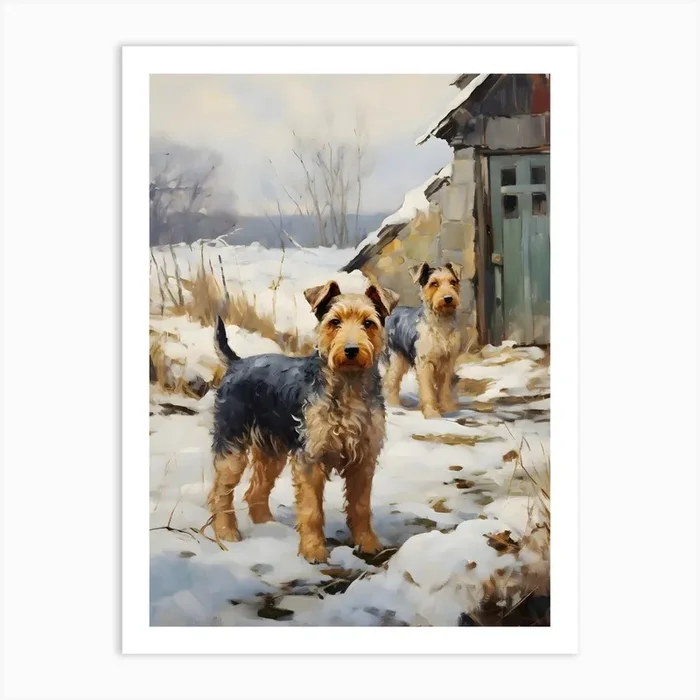 Old Stone Farm Winter 6 Art PrintSC by S.K. Coghlan