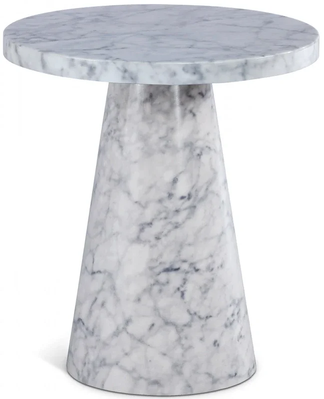 Omni 20 ” Faux Marble End / Side Table