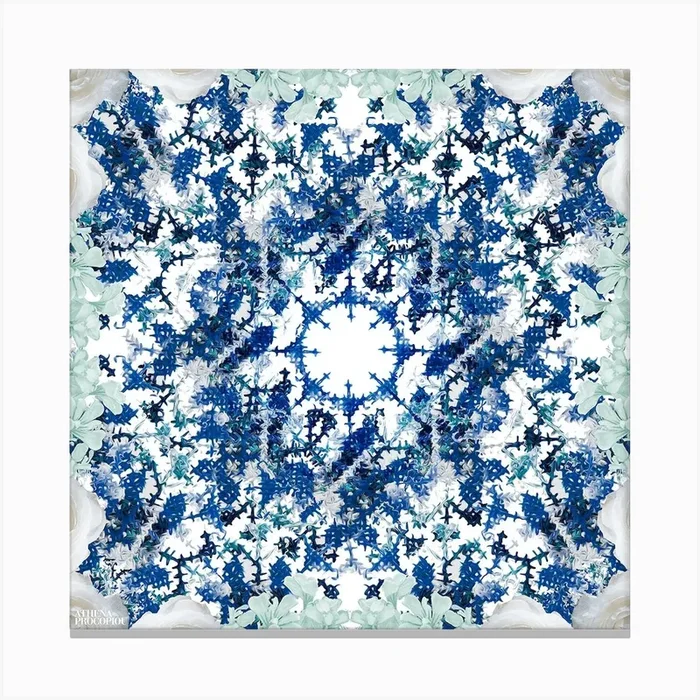 Omorfi Katerina Canvas Print by Athena Procopiou Textiles & Prints