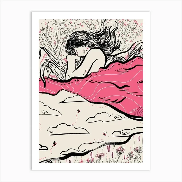 Oneiric Inscape Art Print by Vivian Shih
