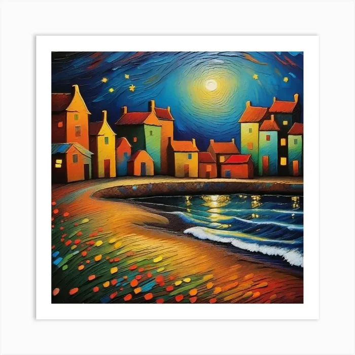 Painting 01468 Art PrintF by FaberEllE