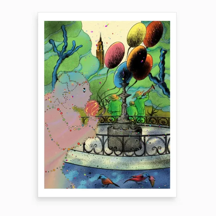Parkinnewyork Art Print by Damien Jeon