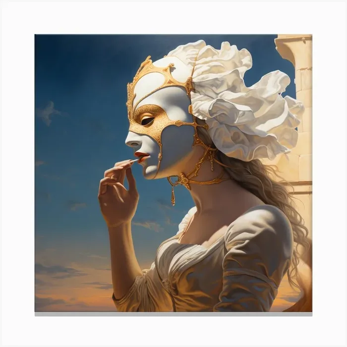 Passeggiata Canvas Print by Frederic Rough