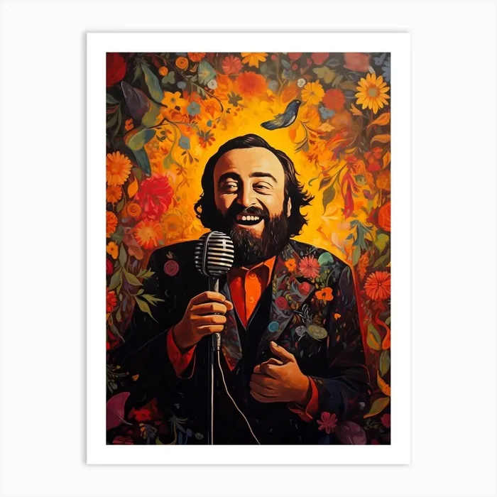Pavarotti 1 Art Print by ftoreycynae