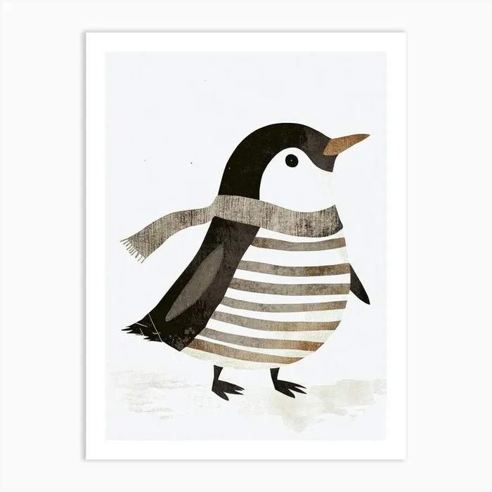 Penguin Art Print by Banevici