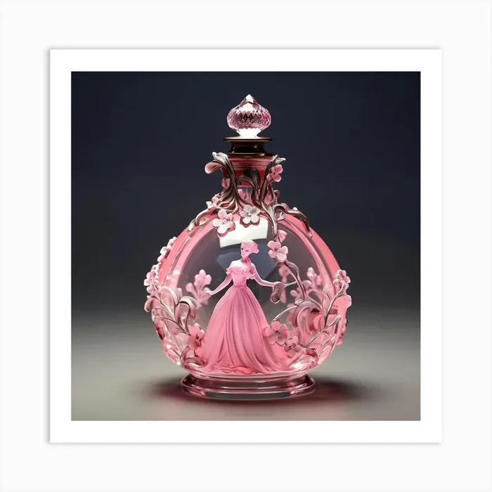 Perfume Bottle Art Print by Yashita Saraf Luharuka