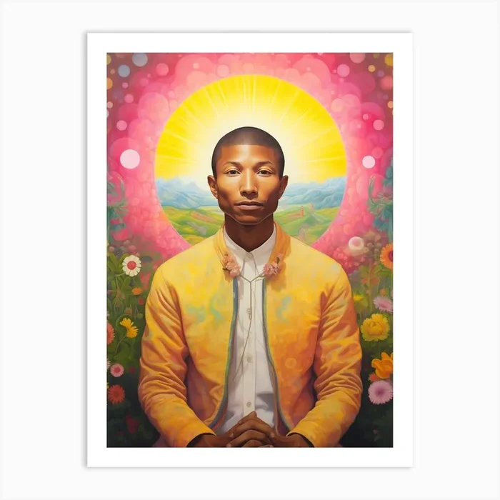 Pharrell Williams (3) Art Print by ftoreycynae