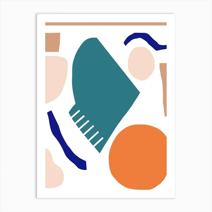 Piano Art Print by Studio Colourbox