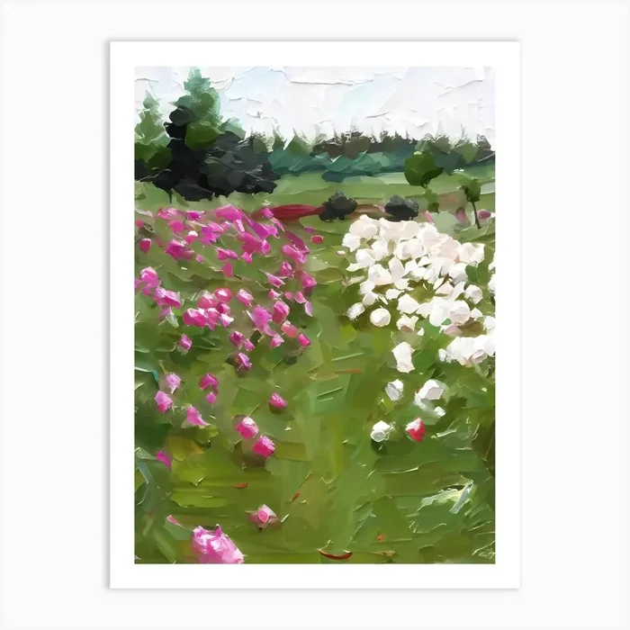Pink Roses 1 Art Print by Lucent Art Shop