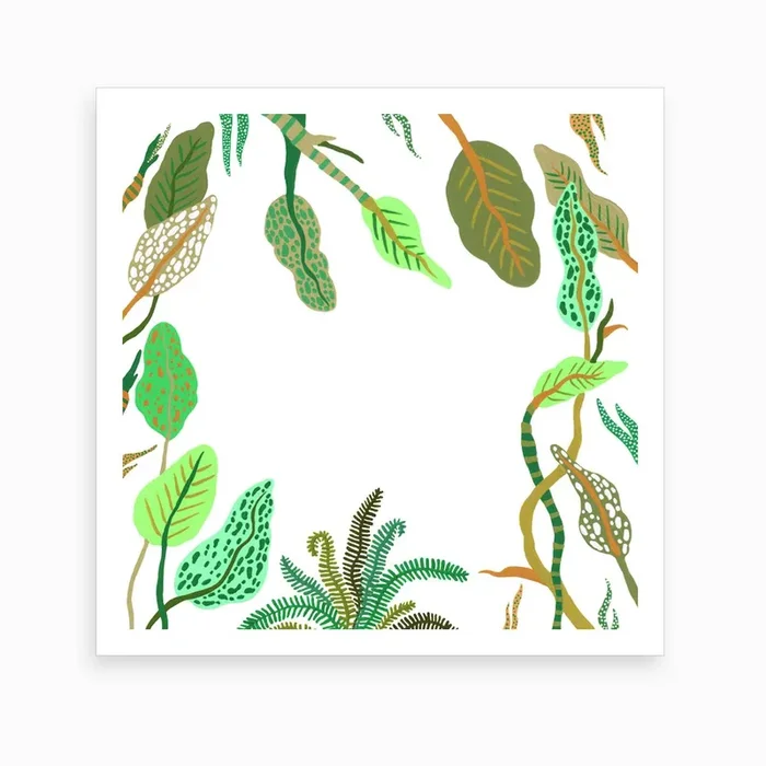 Plant Dreams Art Print by Fern Choonet Illustration