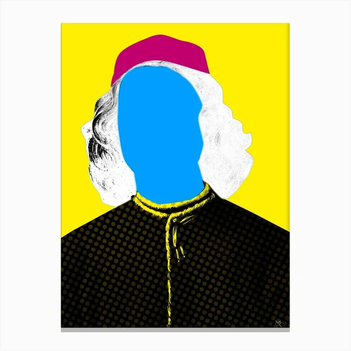 Pop Portrait Disaster 5 Canvas Print by Marko Koeppe