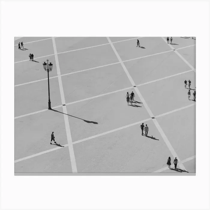 Praça do Comércio in Lisbon Canvas Print by My Daily Destinations