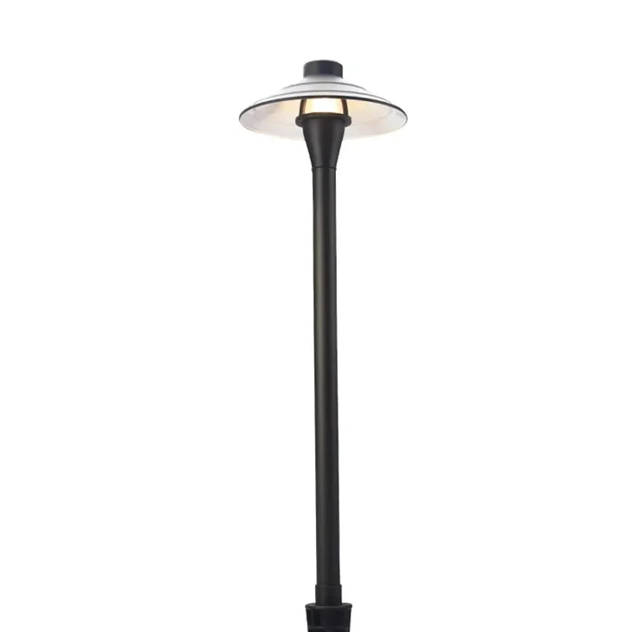Premium Path Lights Landscape Flat Hat Die-Cast Brass G4 Socket 72″ Lead Wire