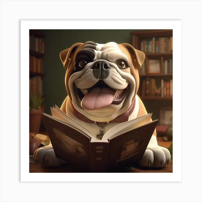 Pub reading book Art Print by Yashita Saraf Luharuka