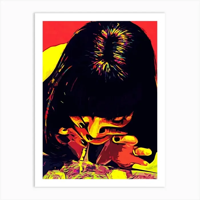pulp fiction Art Print by ontoseno