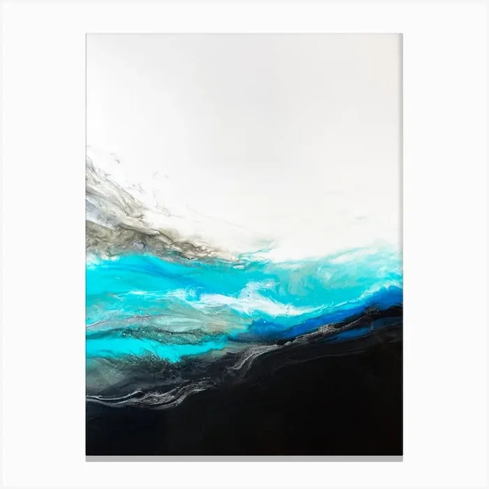 Resounding Wave Canvas Print by Spellbound Fine Art
