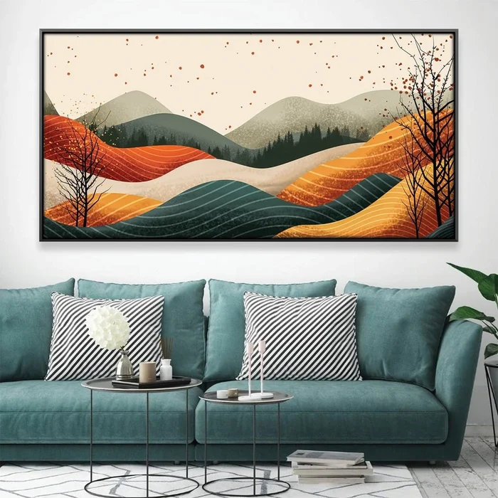Rhythms of the Hills Canvas