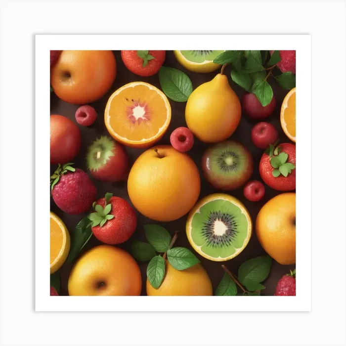 Ripe Fruit Art Print by ArtisticQuotesOfLife