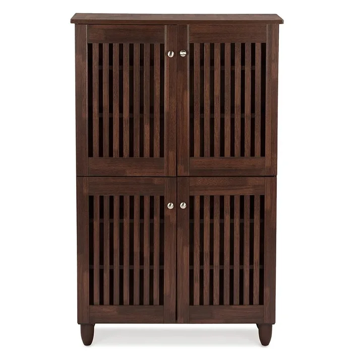 Roisin Wooden Entryway Shoe Storage Cabinet