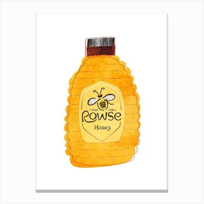 Rowse Honey Canvas Print by Martina Scott