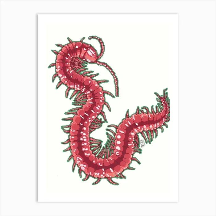 RUBBERLEGS Art Print by SHOPGIRL87