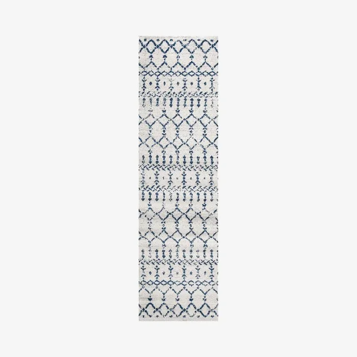 Runner Rug – Cream / Navy by JONATHAN Y