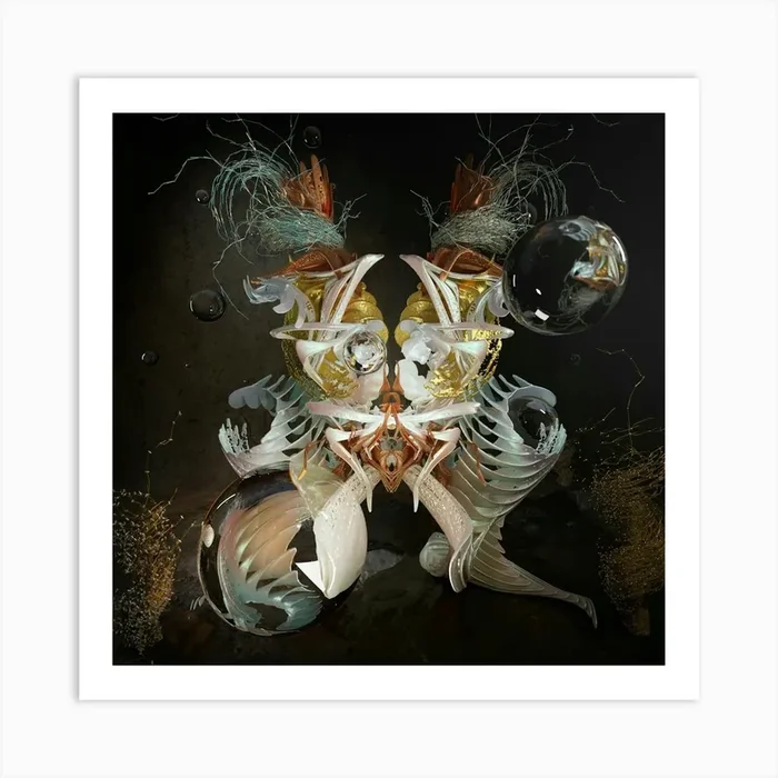 SALVADOR Art Print by Alice Labourel