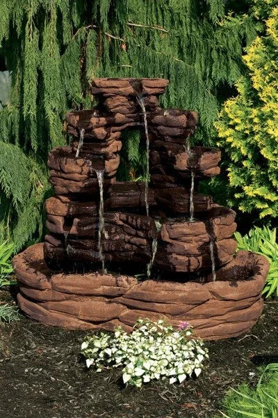 Santa Fe Stone Canyon Fountain 42 “‘ High