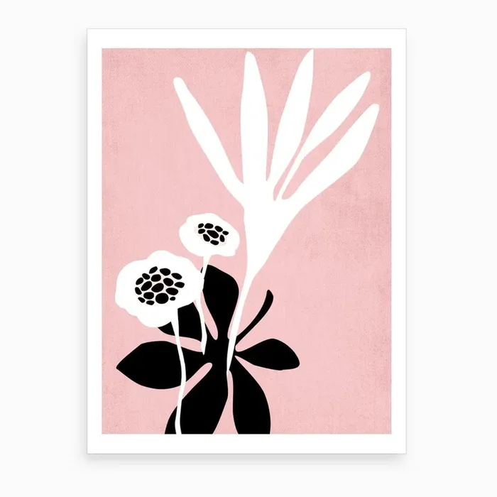 Scandinavian Forrest Art Print by Kubistika