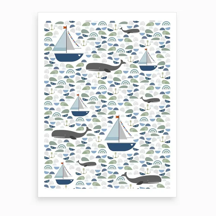 Sealife Art Print by Sabrina Ziegenhorn