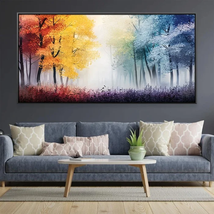 Seasonal Quartet Canvas