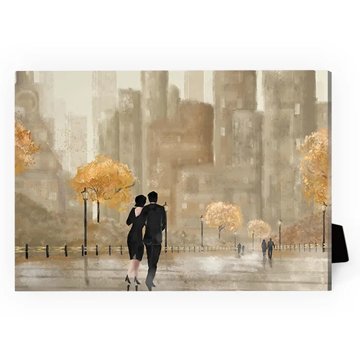 Shaded Strolls Desktop Canvas