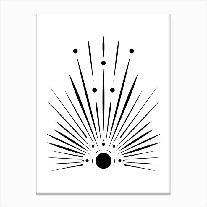 Shine From Within Canvas Print by Eman Almallahi