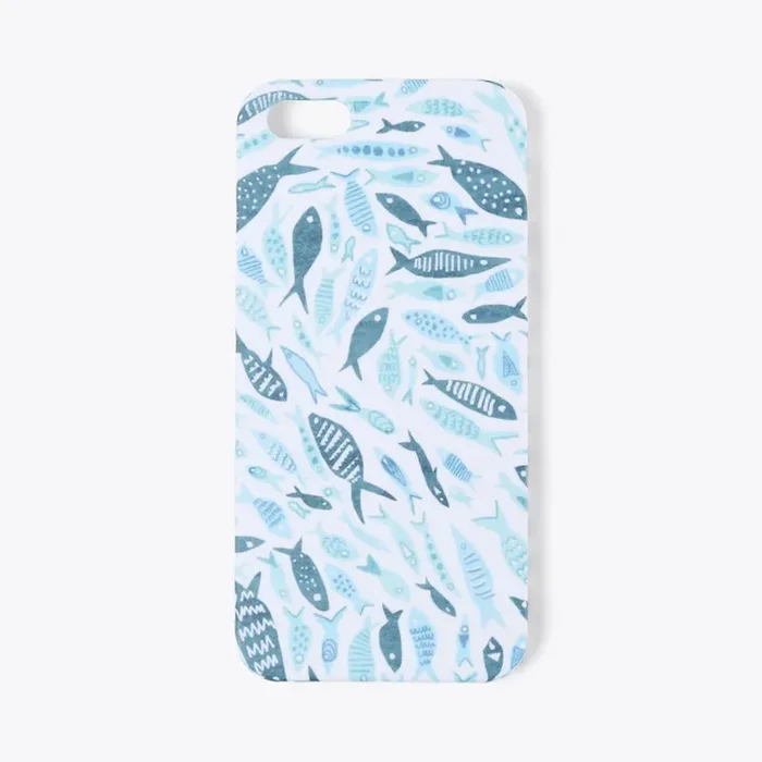 Shoal of Fish phone case for iPhone 5/5S by Papio Press