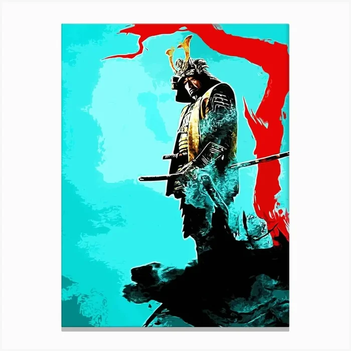 shogun 3 Canvas Print by ontoseno