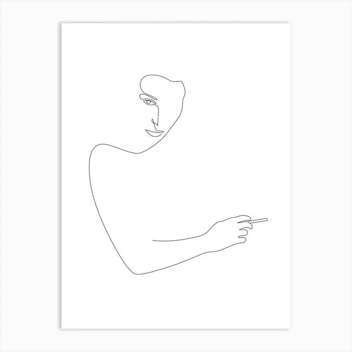 Smoke Art Print by Addillum