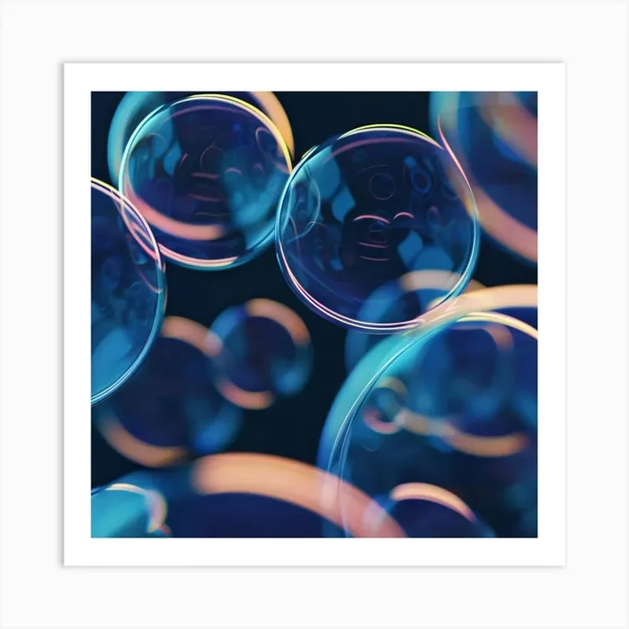 Soap Bubbles 3 Art Print by ThatWorksMedia