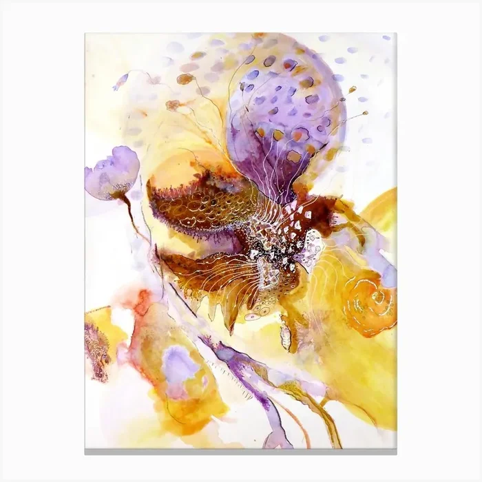 Sous Le Vent 1 Canvas PrintC by Chrystèle Birée