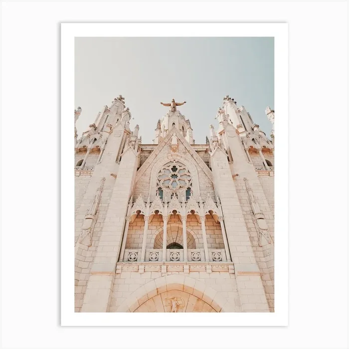 Spain Cathedral Art Print by Indio Page