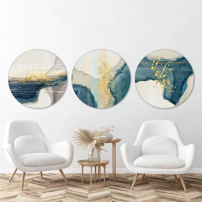 Spiritual Abstract Canvas – Circle