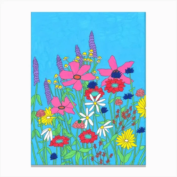 Spring Is Coming Canvas Print by Grace De Kroon