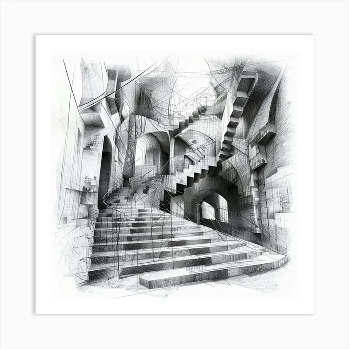 Stairway To Heaven 5 Art Print by ThatWorksMedia