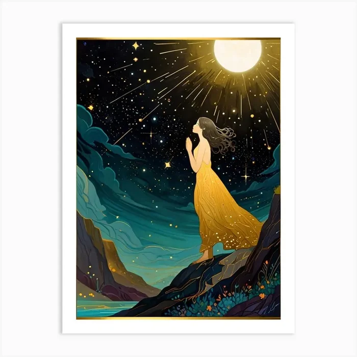 Starry Night 177 Art Print by Fantasy24
