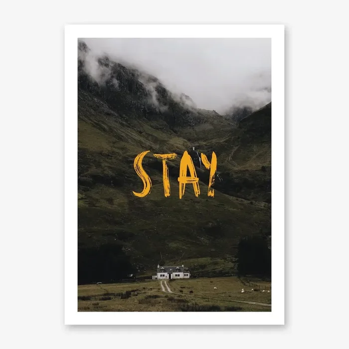 Stay Art Print by Seoul of Berlin