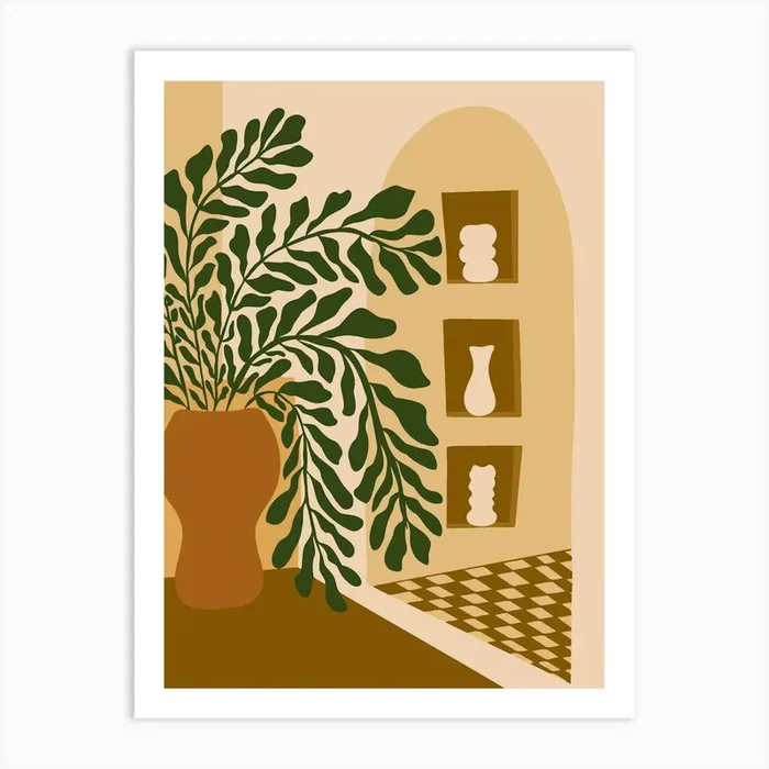 Still Life 2 Art PrintMA by Miho art studio