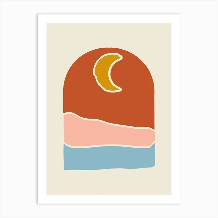 Summer Night Art Print by Grace