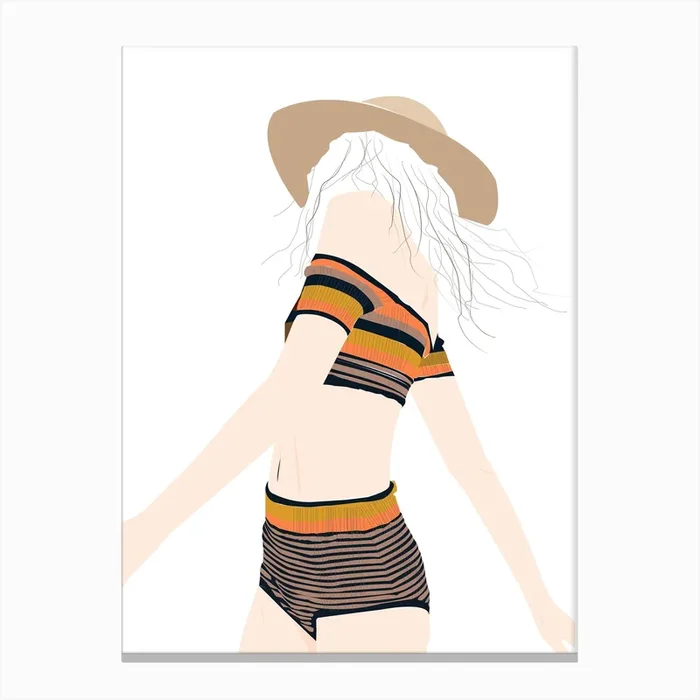 Summertime Canvas Print by Carole Debrix