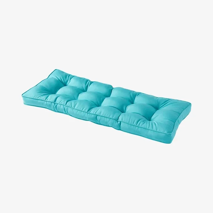 Sunbrella Fabric Outdoor Bench Cushion – Aruba by The Cozy Cloth