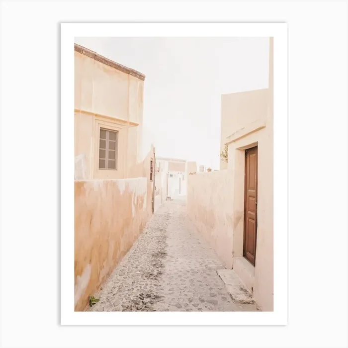 Sunset Alley Art Print by Boho Styler Studio