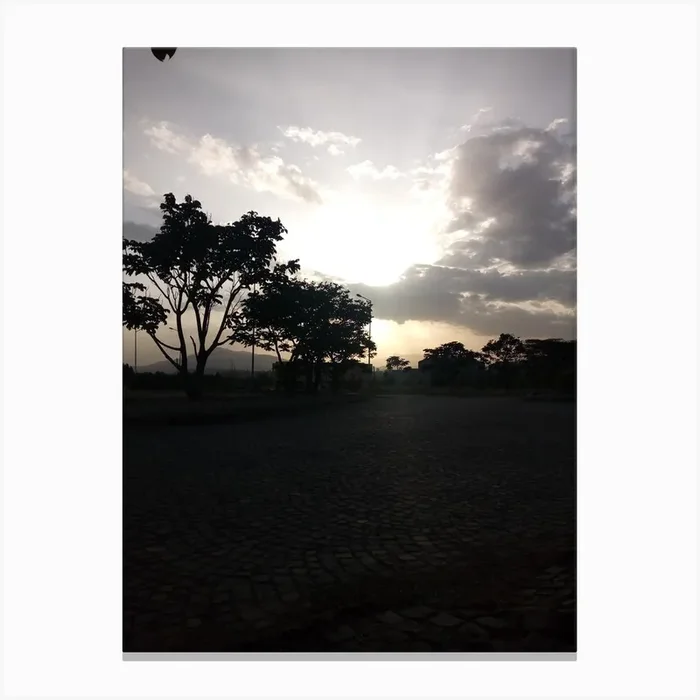 Sunset In Colombia Canvas PrintA by AMELWORK